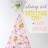 String wall christmas tree