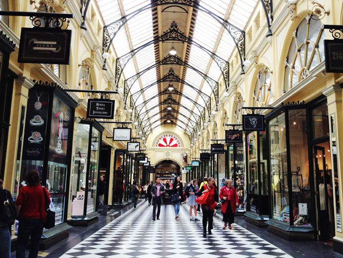 Royal arcade Melbourne 