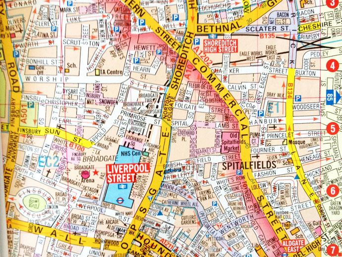 A to Z map london 