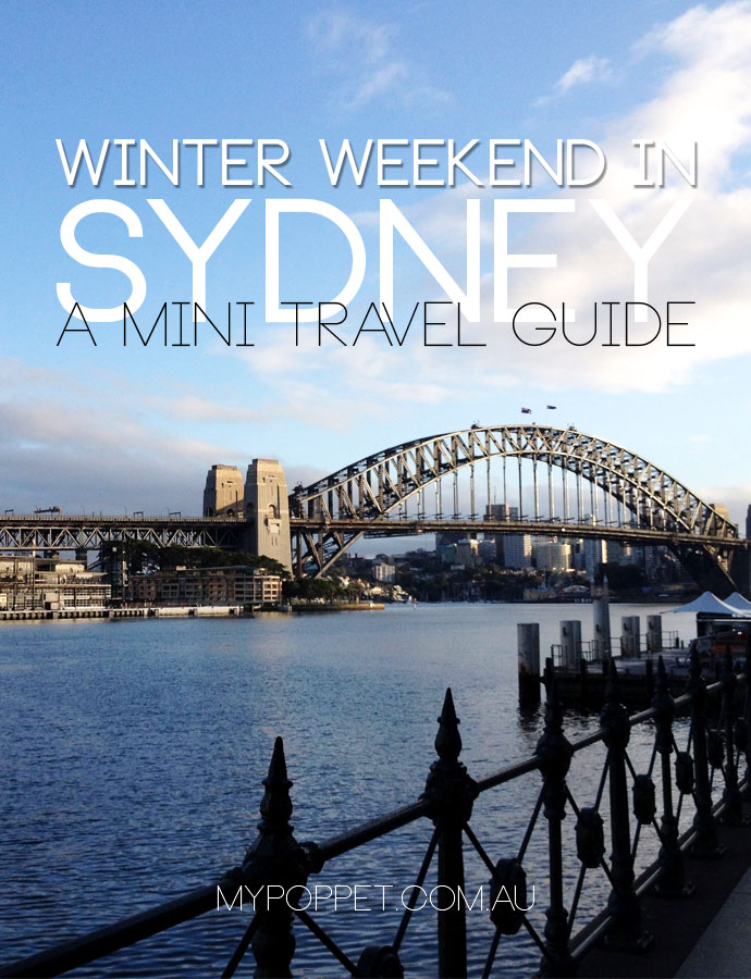 A travel Guide - spend a weekend in Sydney 