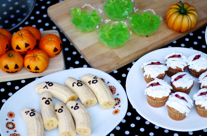 Healthy Halloween Party food ideas