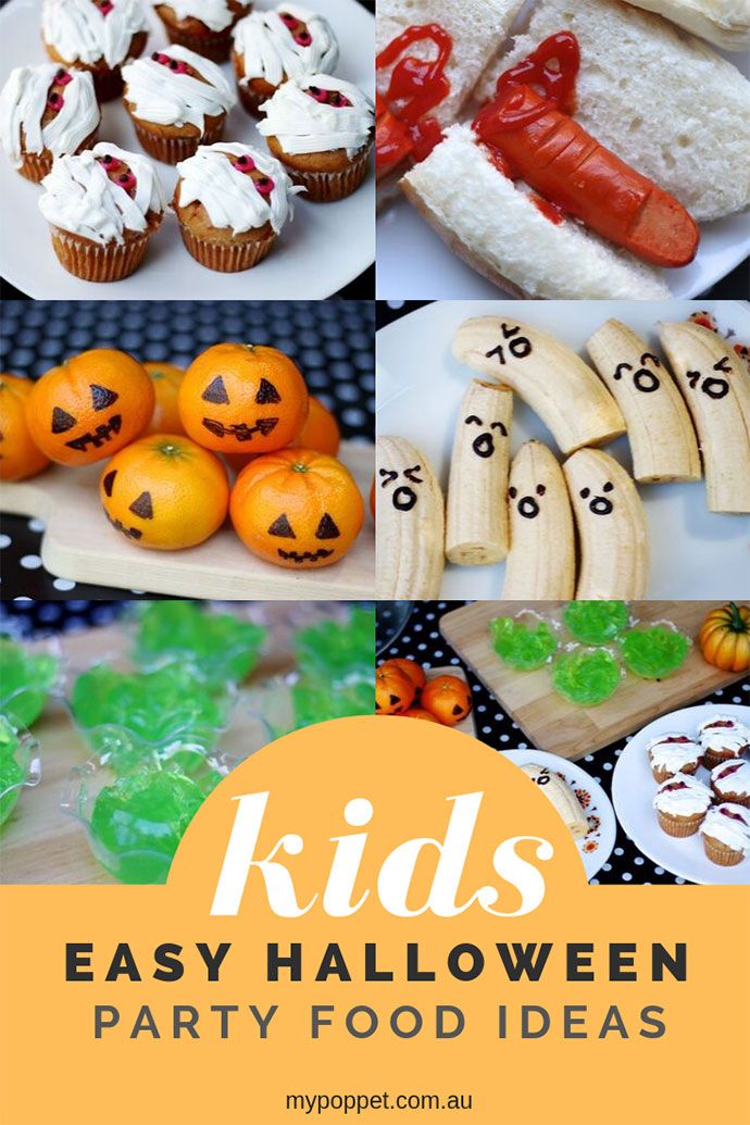 Kids Halloween party food ideas - mypoppet.com.au