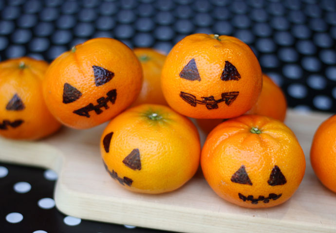 Jack o lantern Mandarins