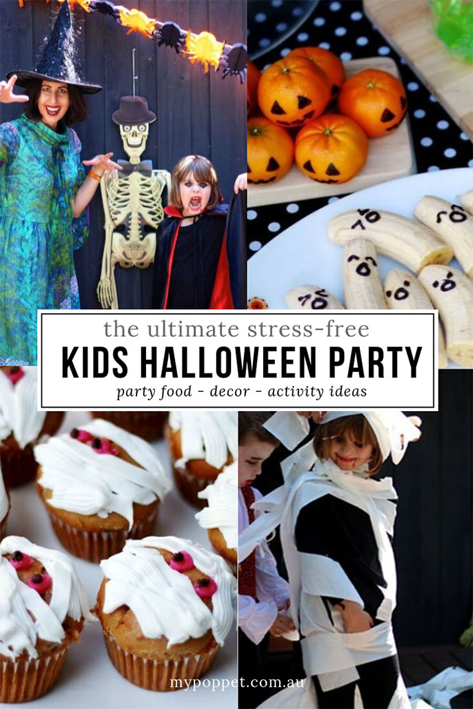Halloween party ideas for kids - mypoppet.com.au