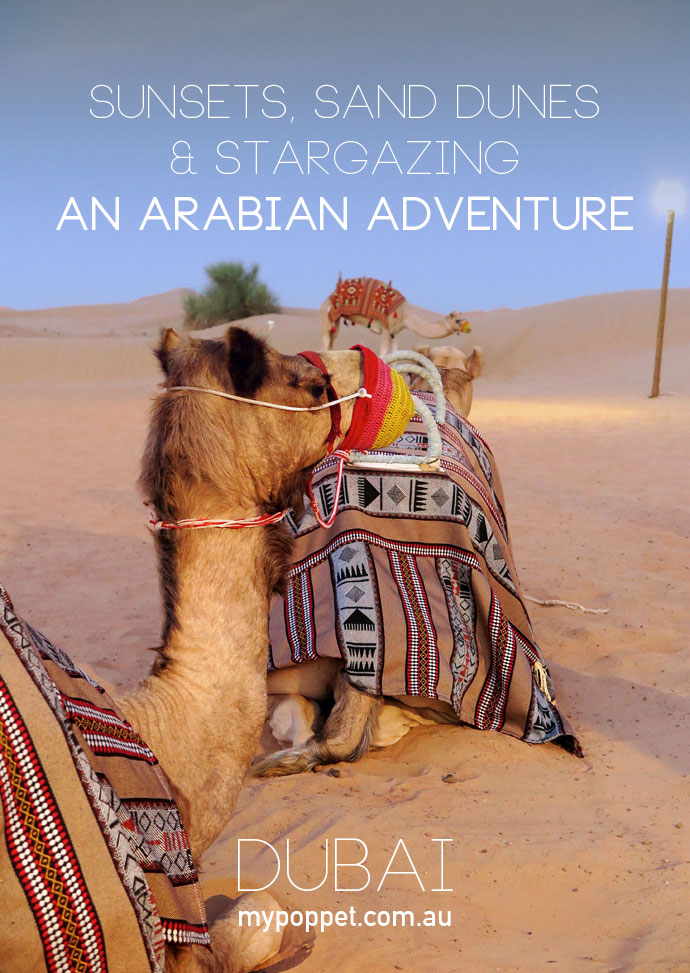 My Poppet visits the Arabian Desert in dubai with Arabian Adventures
