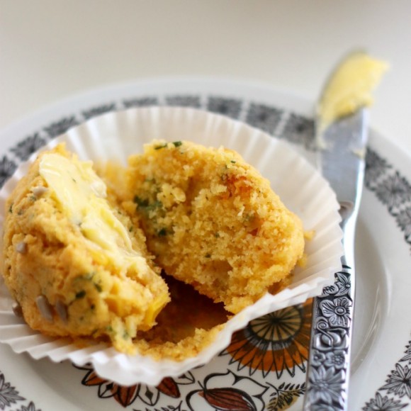 Polenta, Coriander & Corn Muffins My Poppet Living