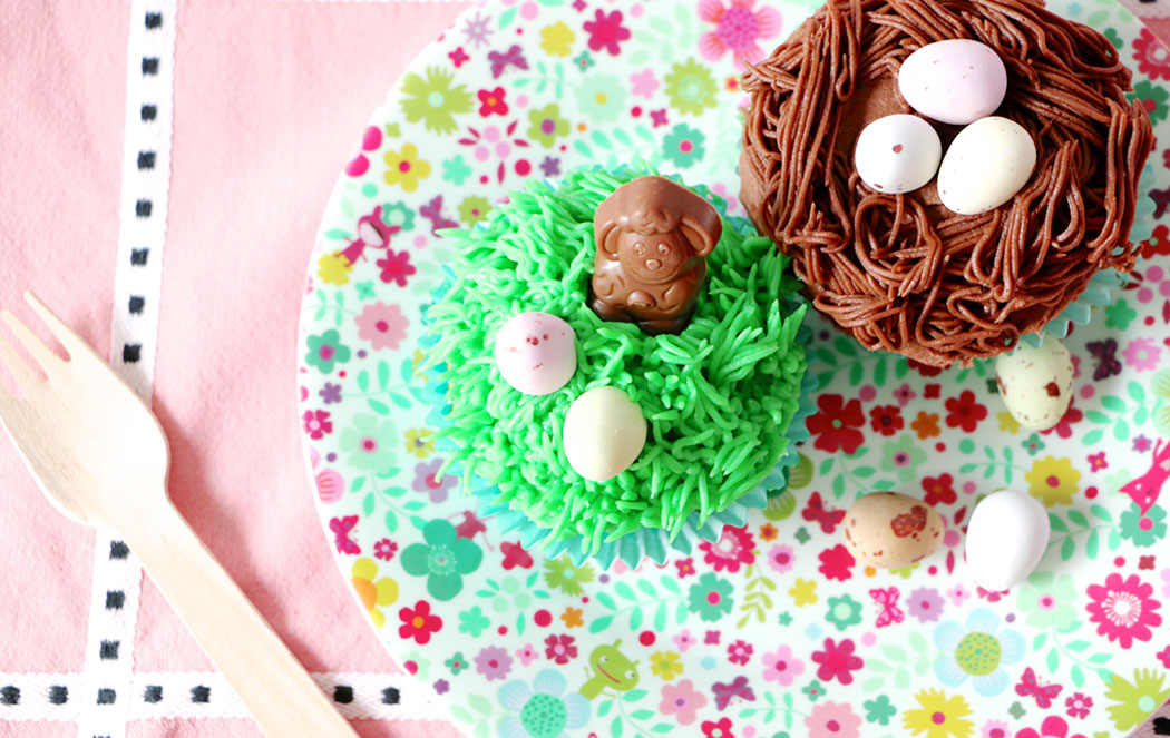 3 Easter cupcakes ideas and recipe