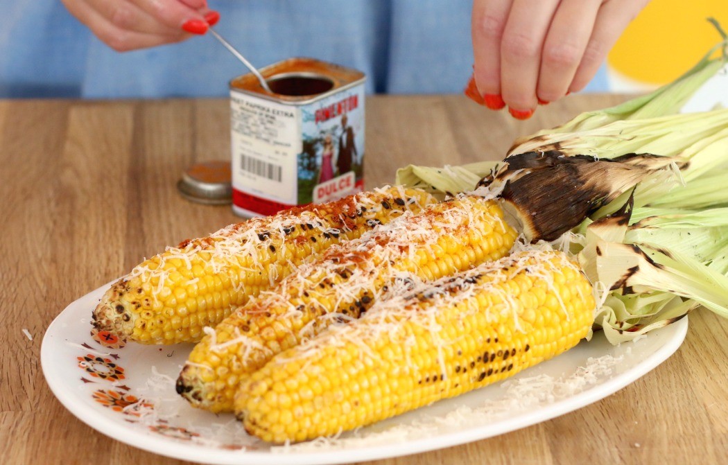 Mexican grilled corn recipe