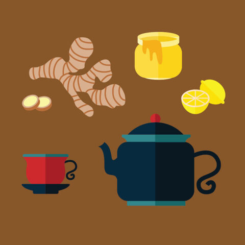 lemon ginger and honey sore throat tea recipe