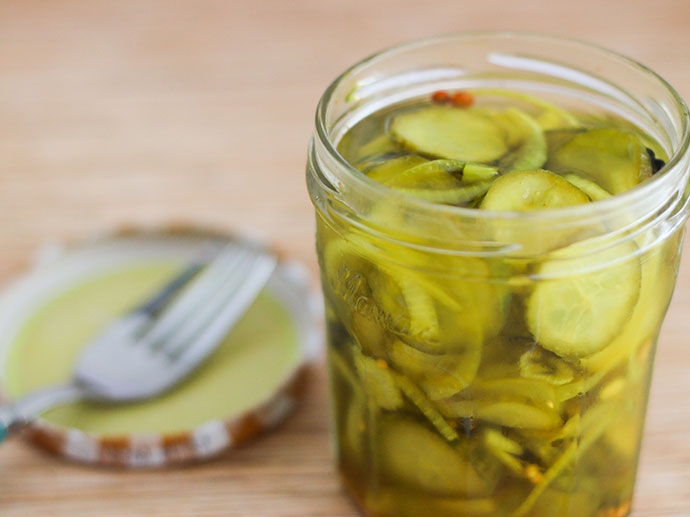 Tumeric & Mustard Seed Cucumber Pickles Recipe mypoppet.com.au