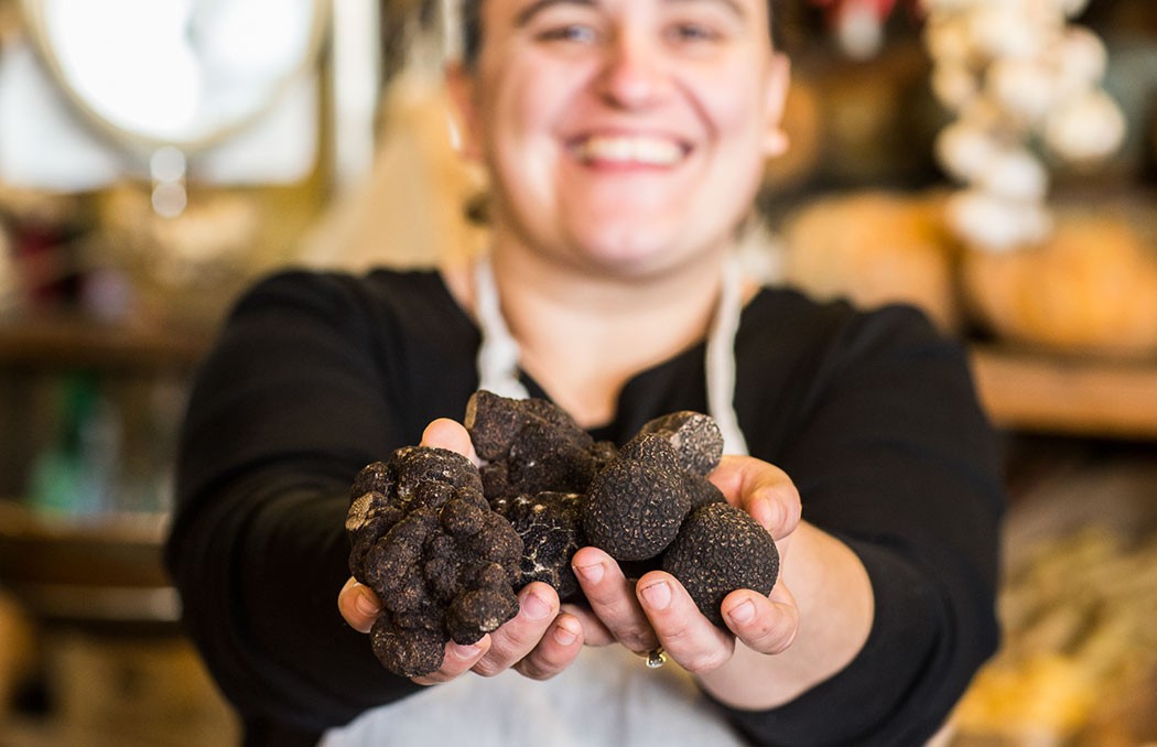 Truffle season South Melbourne market photo credit Kristyna Hess