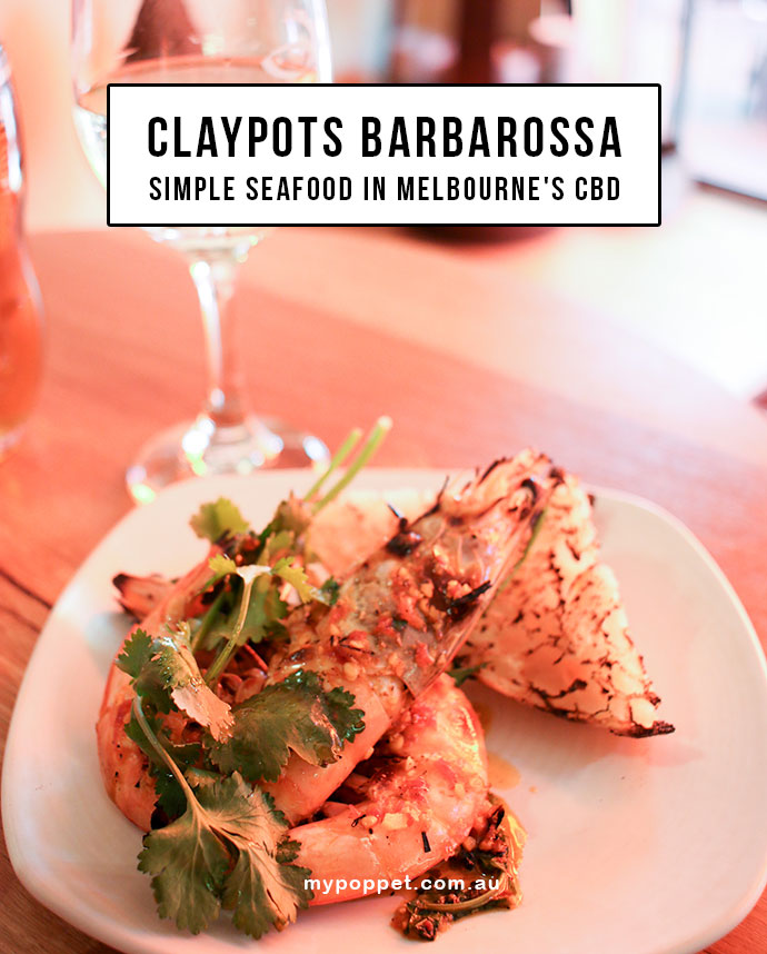 claypots barbarossa review melbourne CBD - seafood restaurant
