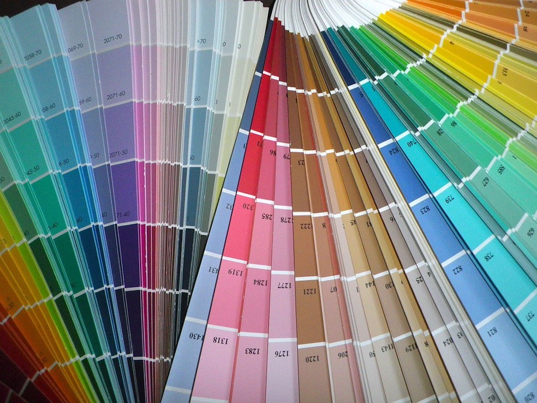 Paint swatches