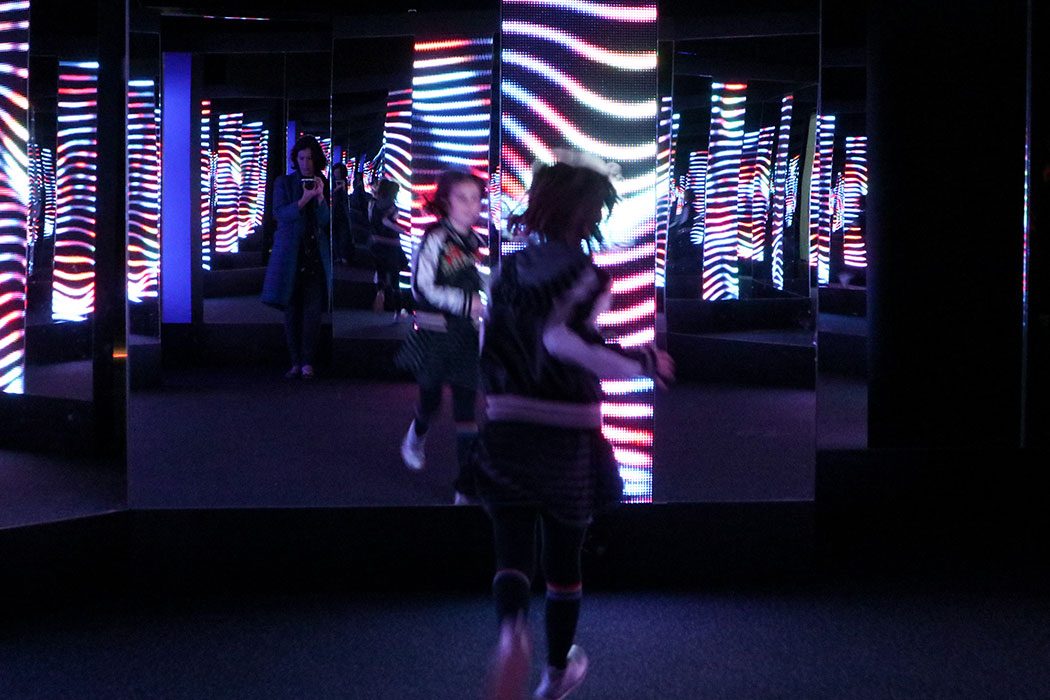 Scienceworks - LightTime exhibition - Light art mypoppet.com.au