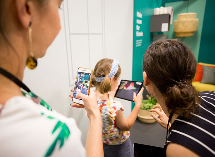 ACMI Melbourne Make room for Life Augmented Reality Exhibition