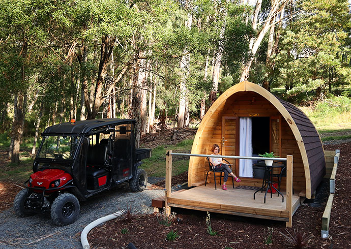 Glamping Pod - Luxury camping in the Yarra Valley Victoria - mypoppet.com.au