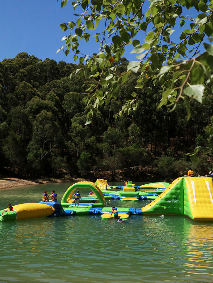 Yarra Valley inflatable water park review - mypoppet.com.au