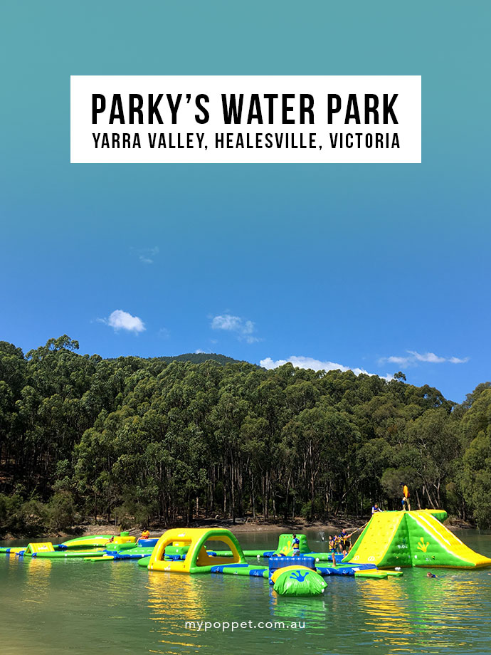 Parky's Inflatable water park, Yarra Valley Victoria, Australia - mypoppet.com.au