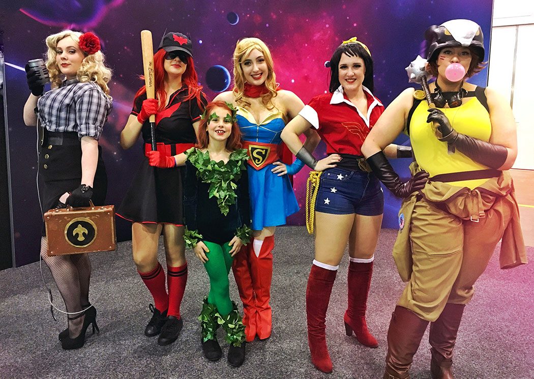 Melbourne Comic-Con dc bombshells Cosplay - mypoppet.com.au
