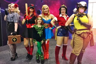 Melbourne Comic-Con dc bombshells Cosplay - mypoppet.com.au