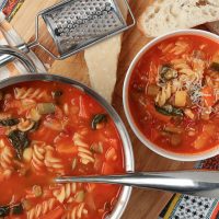 Winter Warming Minestrone Soup