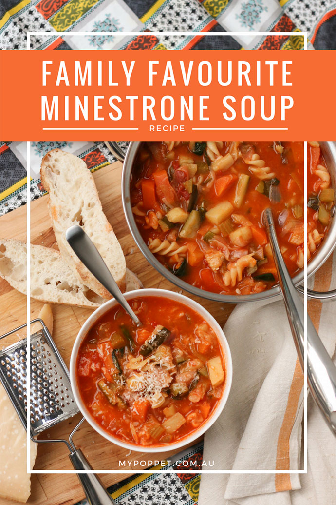 winter minestrone soup recipe - mypoppet.com.au