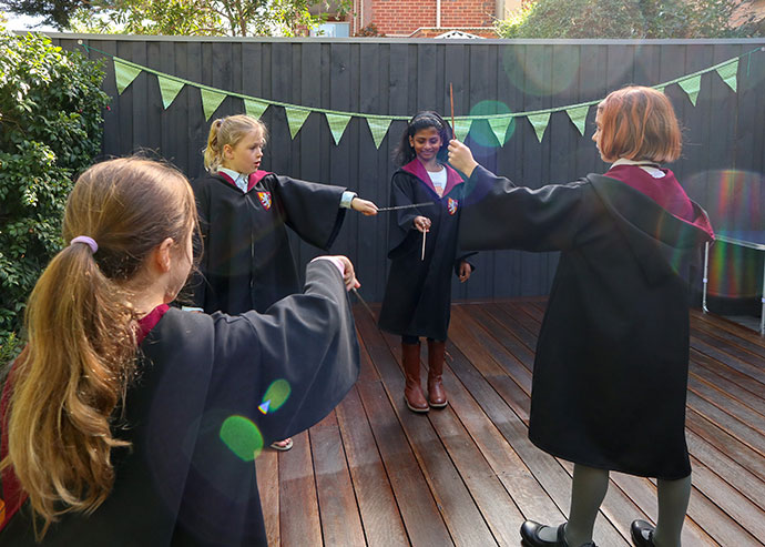 Harry Potter Party Ideas - Spells class - mypoppet.com.au