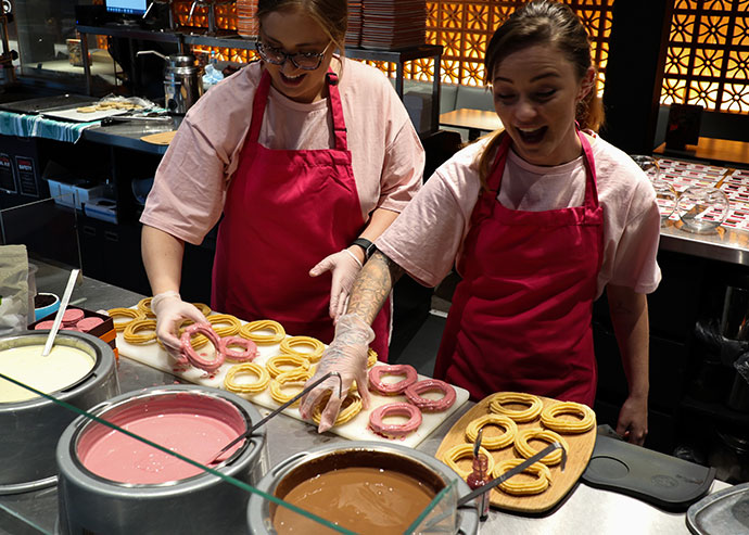 Real Ruby Chocolate San Churro Event - mypoppet.com.au