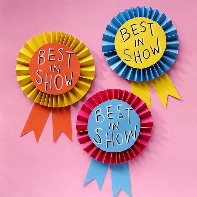 Best in Show Rosette ribbon