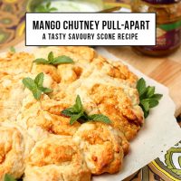 Mango Chutney Savoury Scone Pull-apart