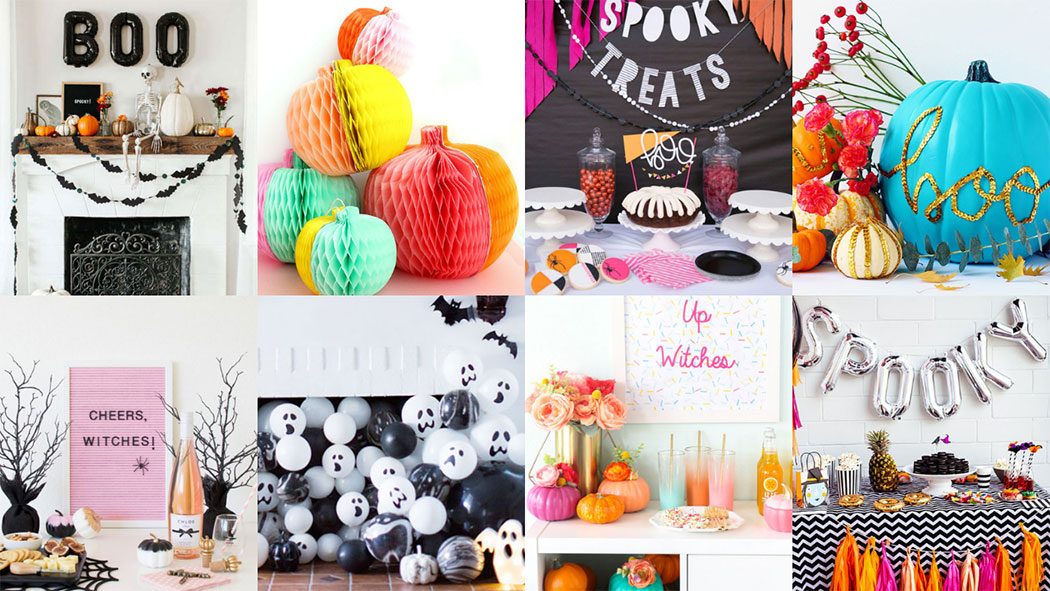 Modern Halloween Party Decor ideas - mypoppet.com.au