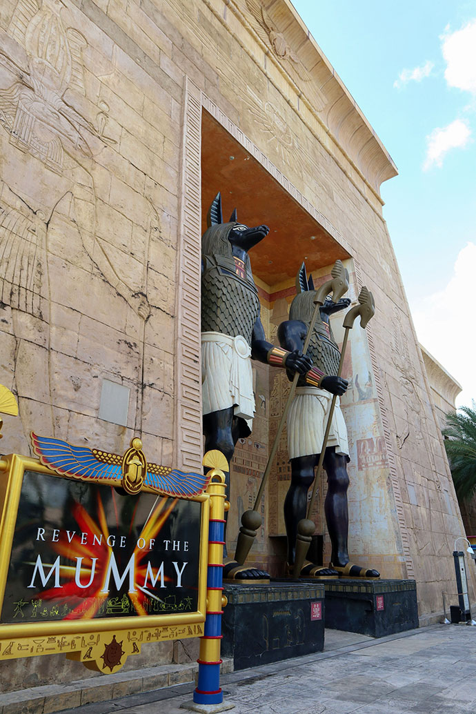 Revenge of the Mummy ride Family travel guide Universal Studios Singapore (Ancient Egypt)- mypoppet.com.au