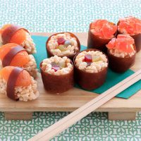 Puffed Rice Candy Sushi