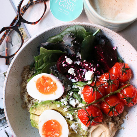 Vegetarian Quinoa Breakfast Bowl Recipe - mypoppet.com.au