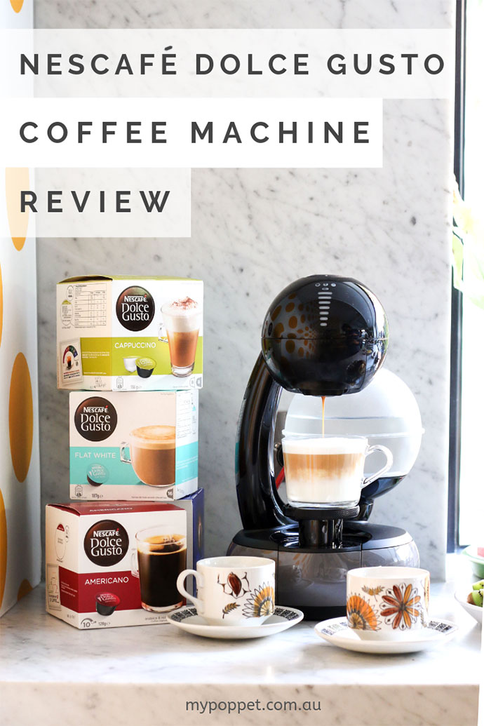 Nescafe Dolce Gusto coffee machine review - mypoppet.com.au