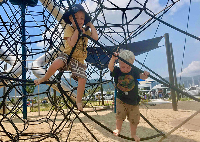 Playgrounds in Airlie beach