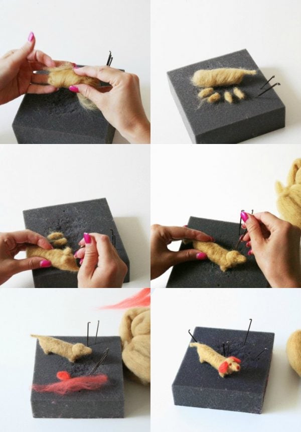 Needle Felting Basic Tools & Instructions My Poppet Makes