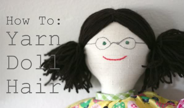 How to crochet Yarn Doll Hair 