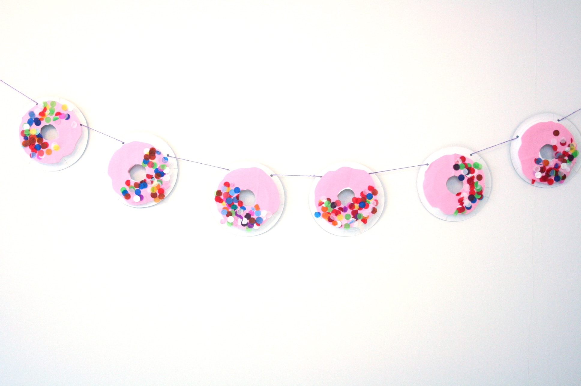 doughnut garland | My Poppet Makes