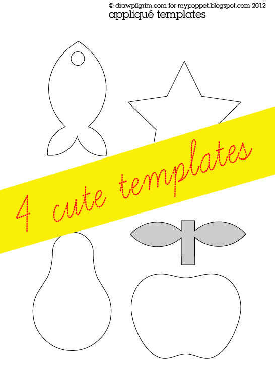 How To: Applique Template Free Printable