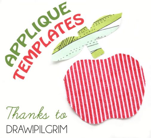 How To: Applique Template Free Printable | My Poppet Makes