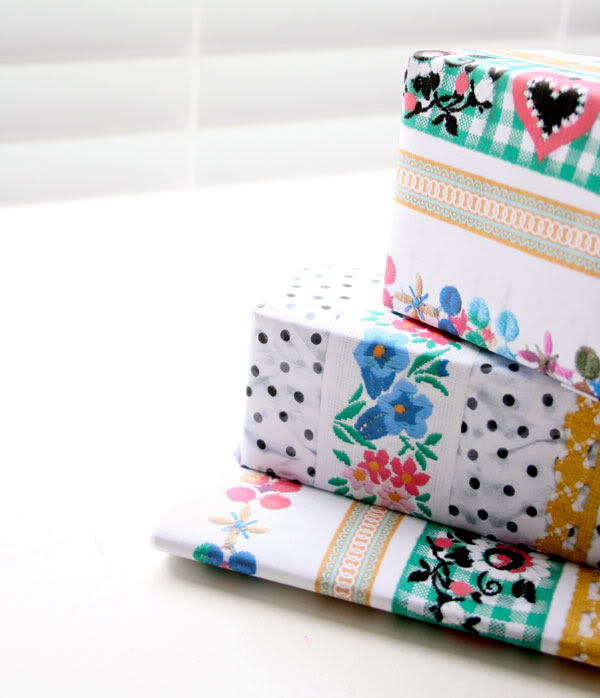 Make your own Gift Wrapping Paper - mypoppet.com.au