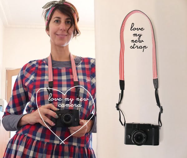 Camera strap makeover - mypoppet.com.au