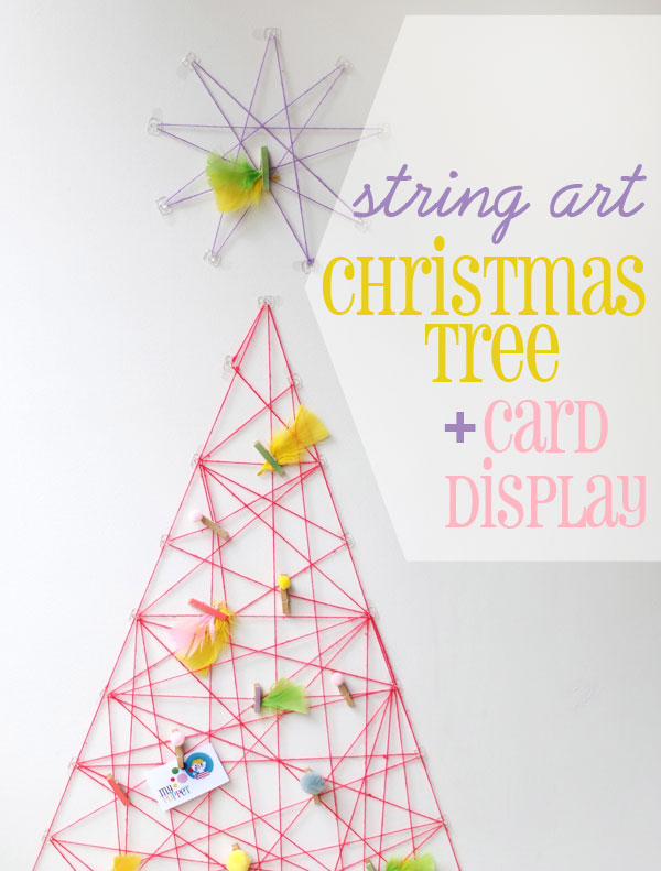 DIY String Art Ornaments - A Beautiful Mess