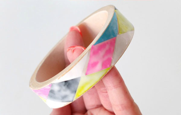 design your own decoupage bangle tutorial DIY My Poppet