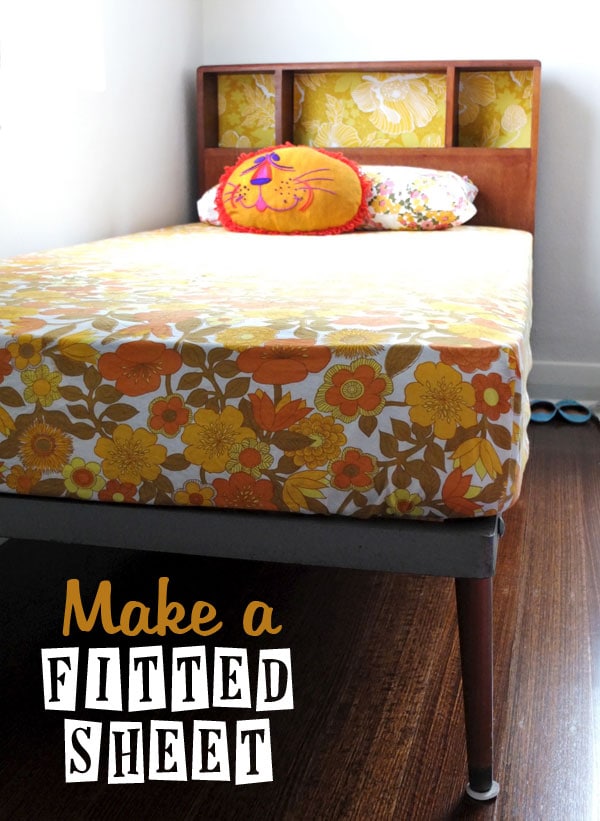 How To Make A Fitted Sheet My Poppet Makes