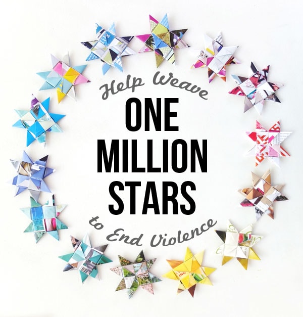 How to: Woven Paper Stars - The One Million Stars Project | My Poppet Makes