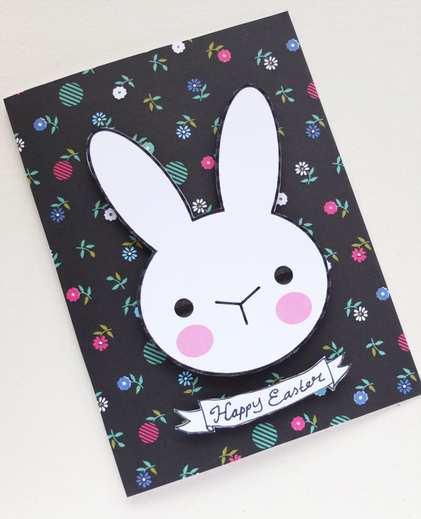 Happy Easter Bunny Card