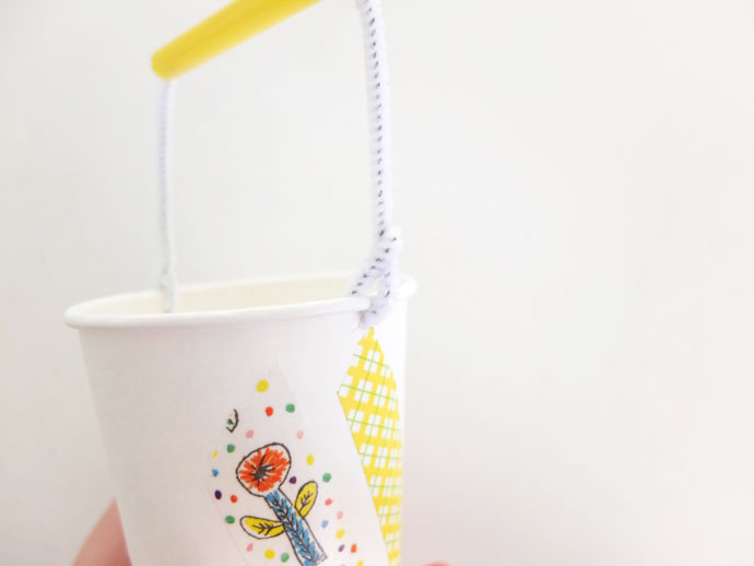 Paper Cup Easter Baskets