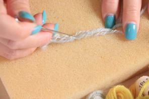 How to Join Yarn Ends by Needle Felting | My Poppet Makes